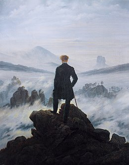 Le voyageur contemplant une mer de nuages