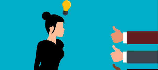 Encourager Idée La Passion Femme Support Inventer
